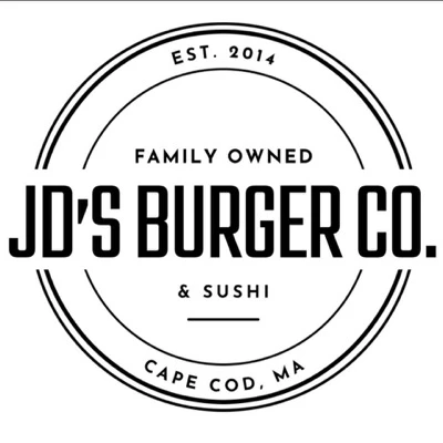 JD's Burger Co. & Sushi logo